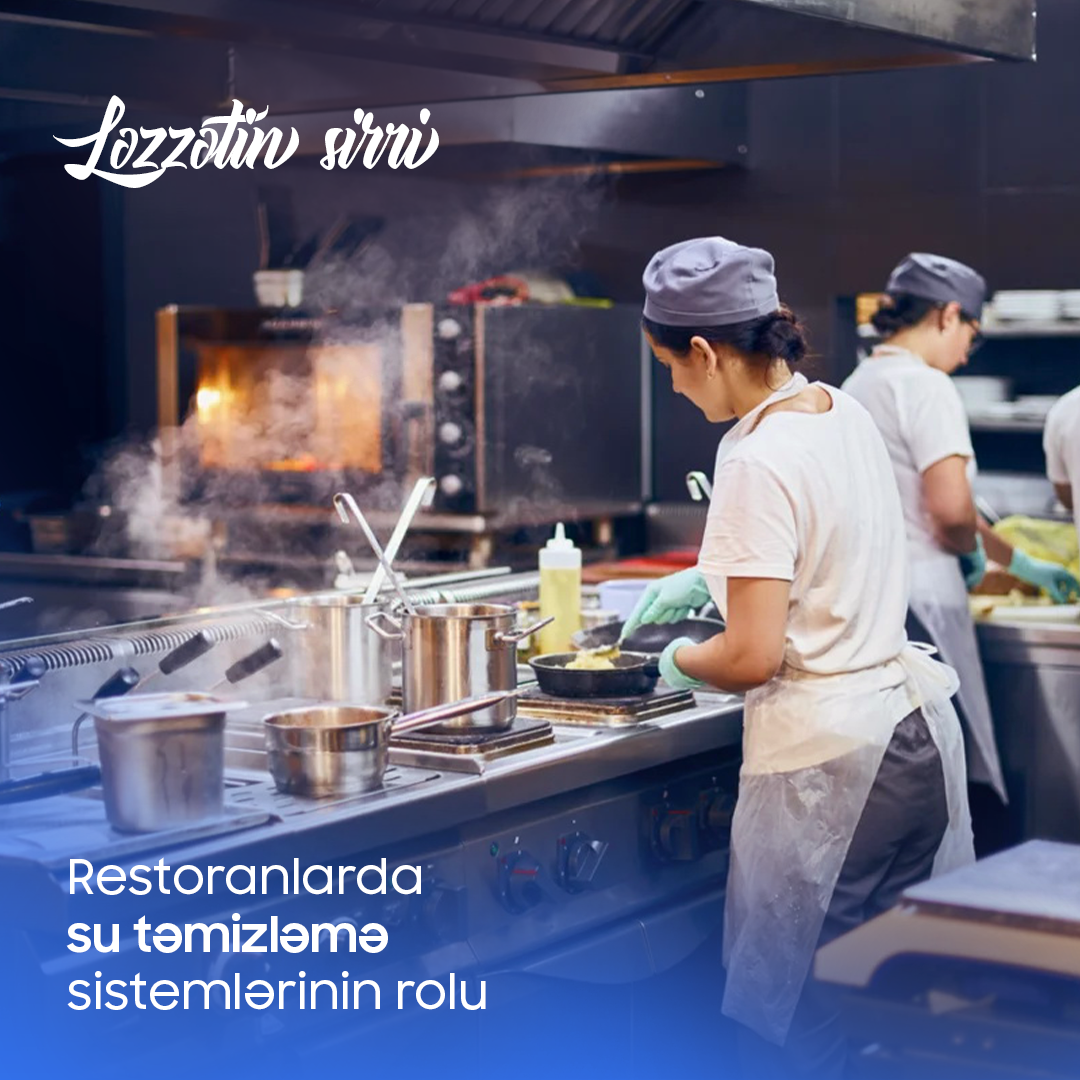 kafe ve restoran su temizleme sistemleri